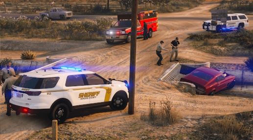 警察追车3D(Police Car Game Police Chase)图1
