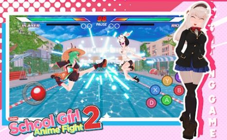 女高中生动漫格斗2(High School Girl Anime Fight 2)图2