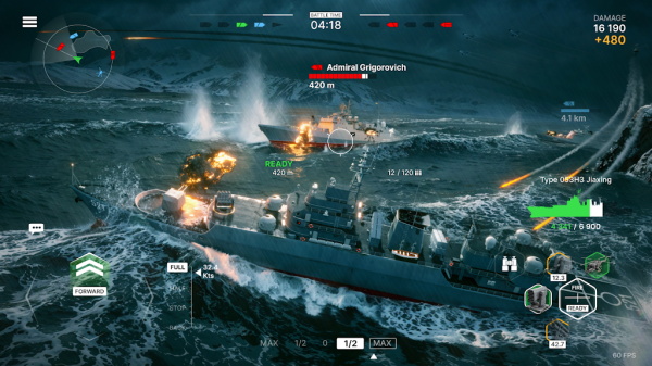 战舰移动2官网版(Warships Mobile)图1