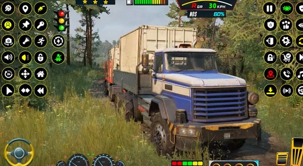 泥浆卡车4x4越野(Mud Truck 4x4 Offroad Game)图1